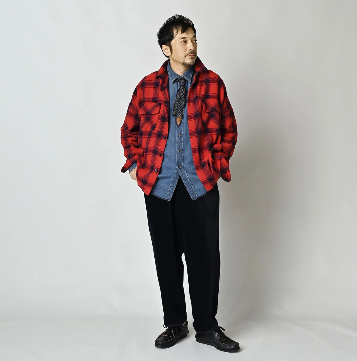 45R India Flannel 908 Buffalo Uma Shirt - Image 6