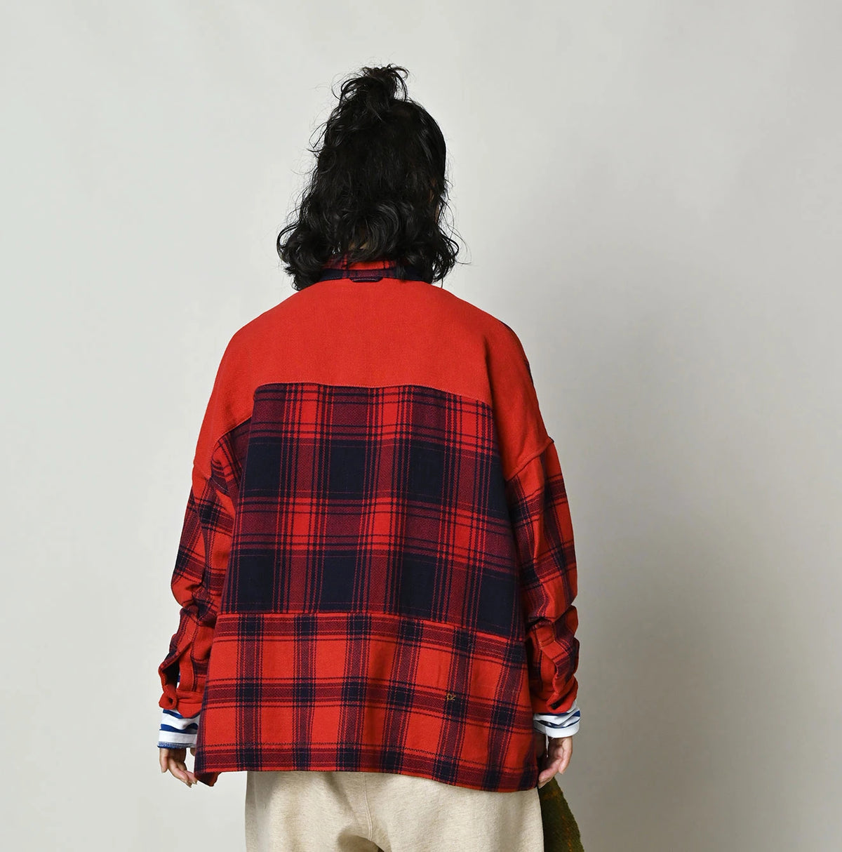 45R India Flannel 908 Buffalo Uma Shirt