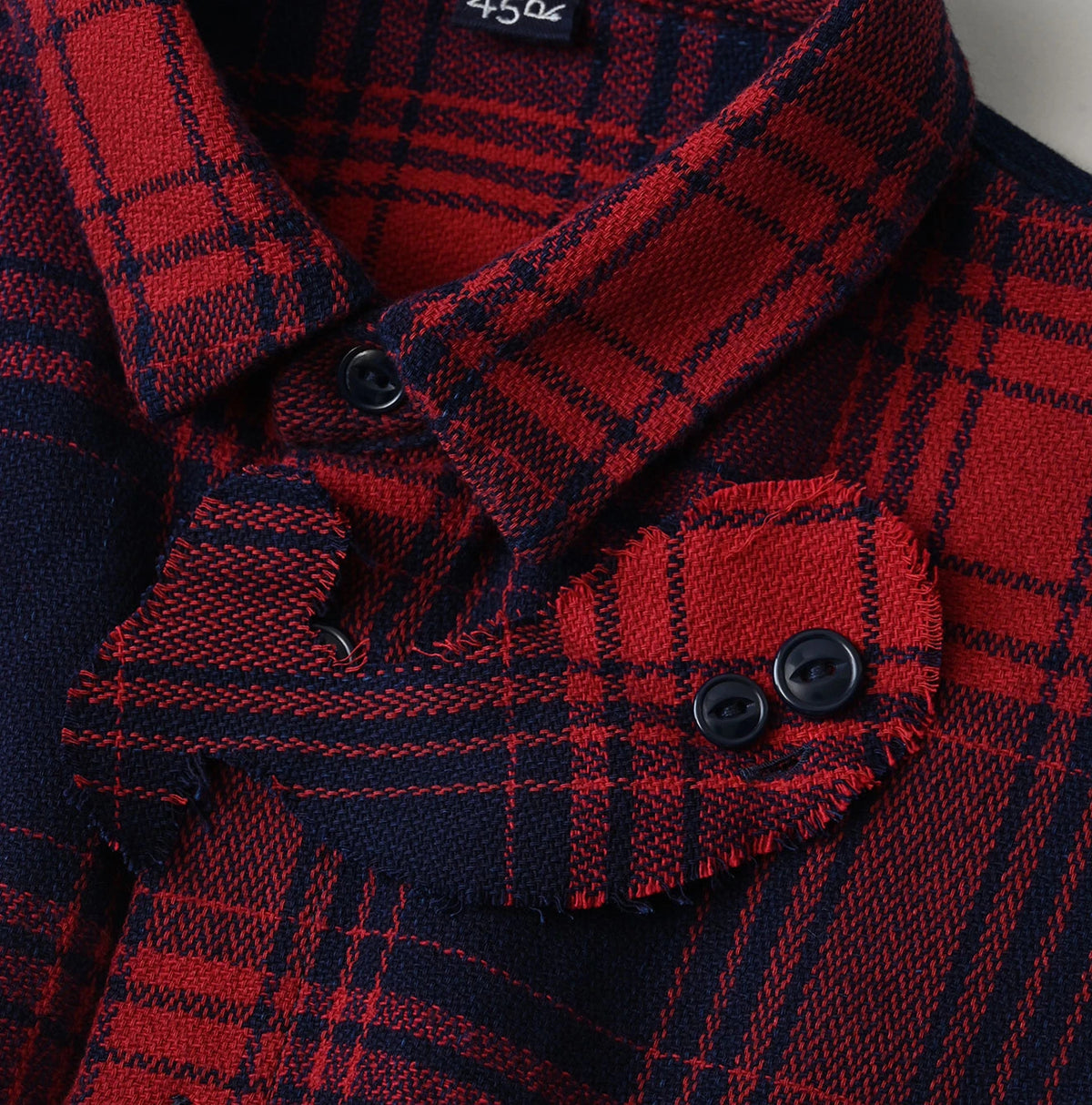 45R India Flannel 908 Buffalo Uma Shirt