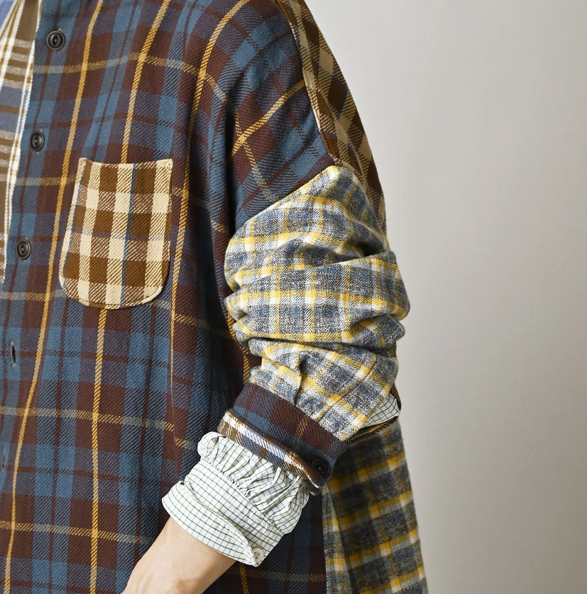45R Treasure Patchwork 908 Uma Shirt