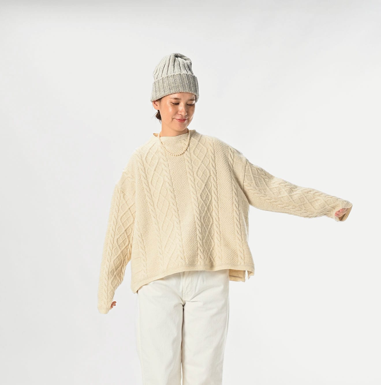 45R Cotton Shetland 908 Sweater