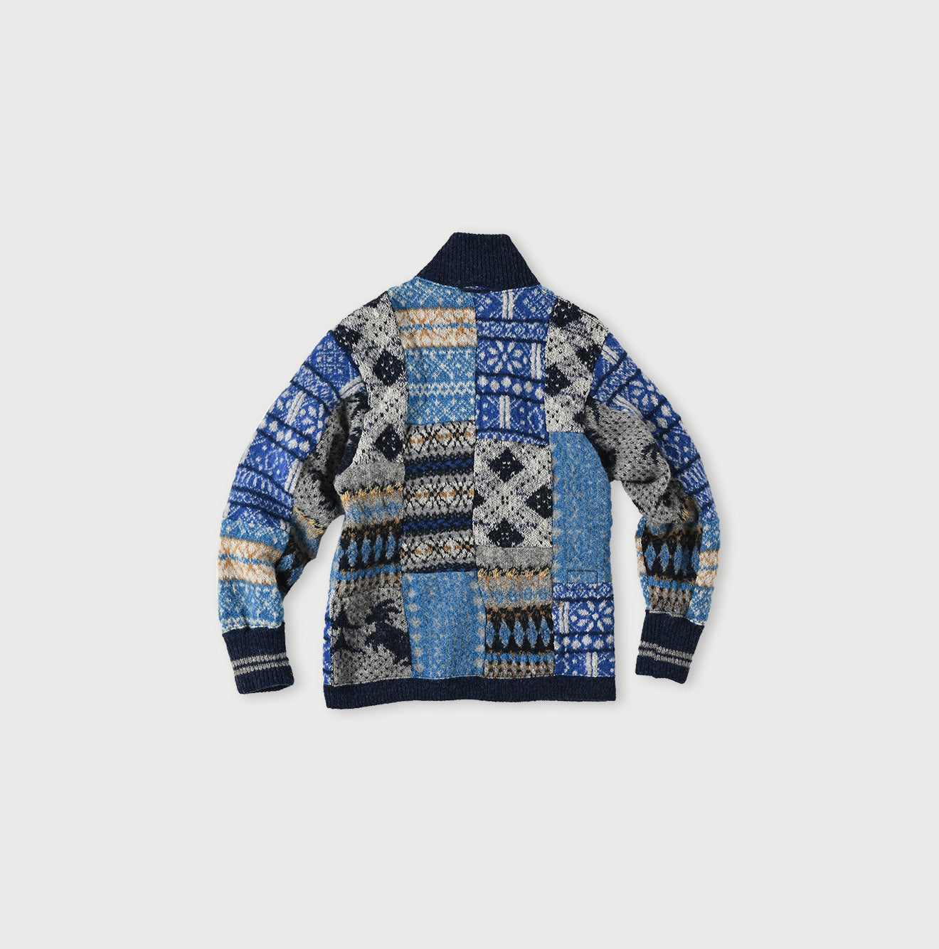 Patchwork 908 Henley Sweater