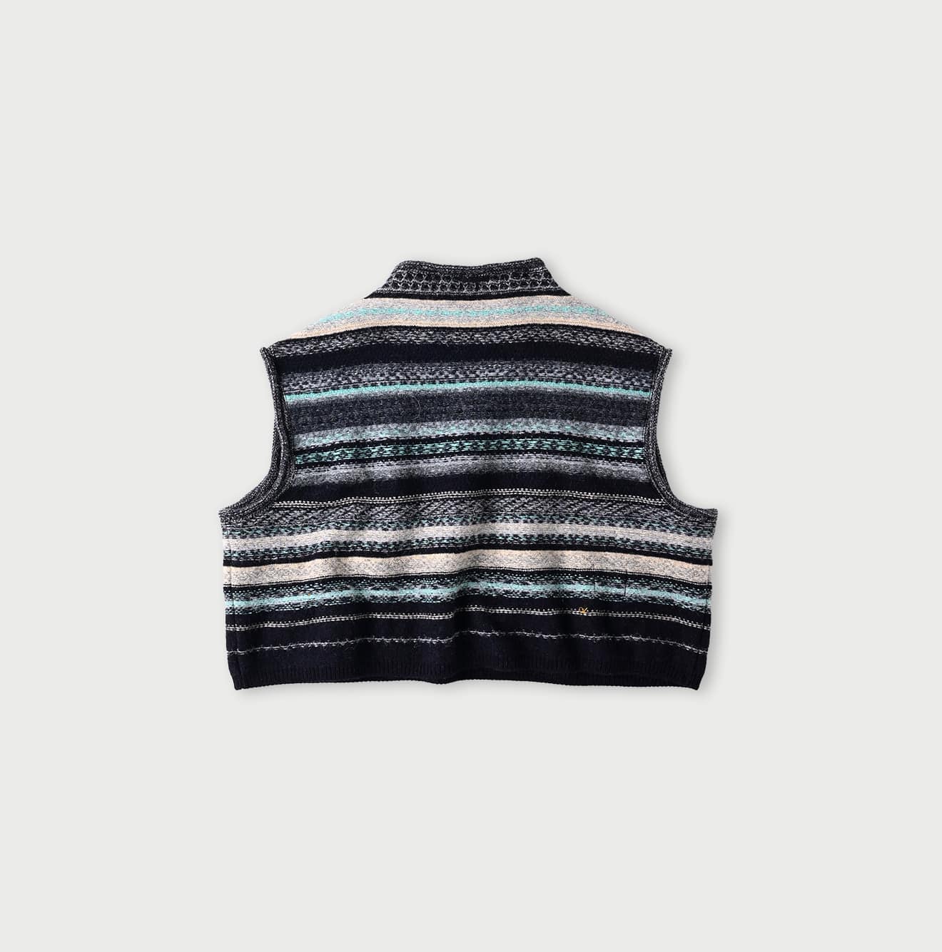 45R Dacapo Fair Isle M-vest