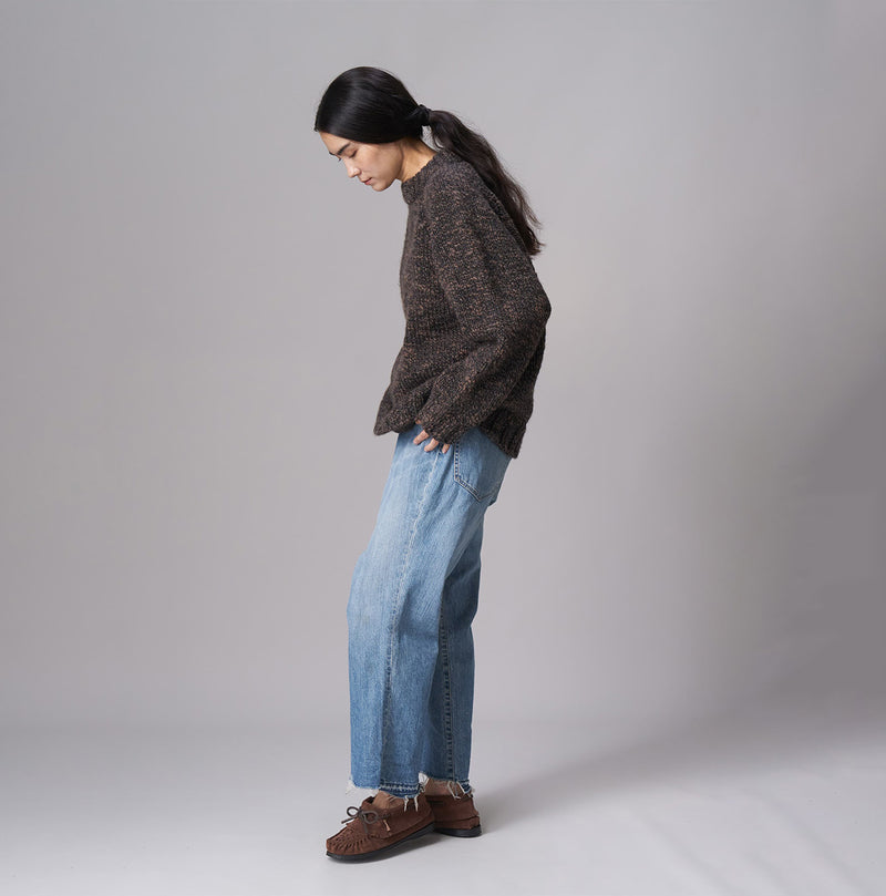 Mitsumoku Brown 908 Sweater