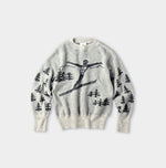 45R Snow Jacquard 908 Knit-sewn Sweater