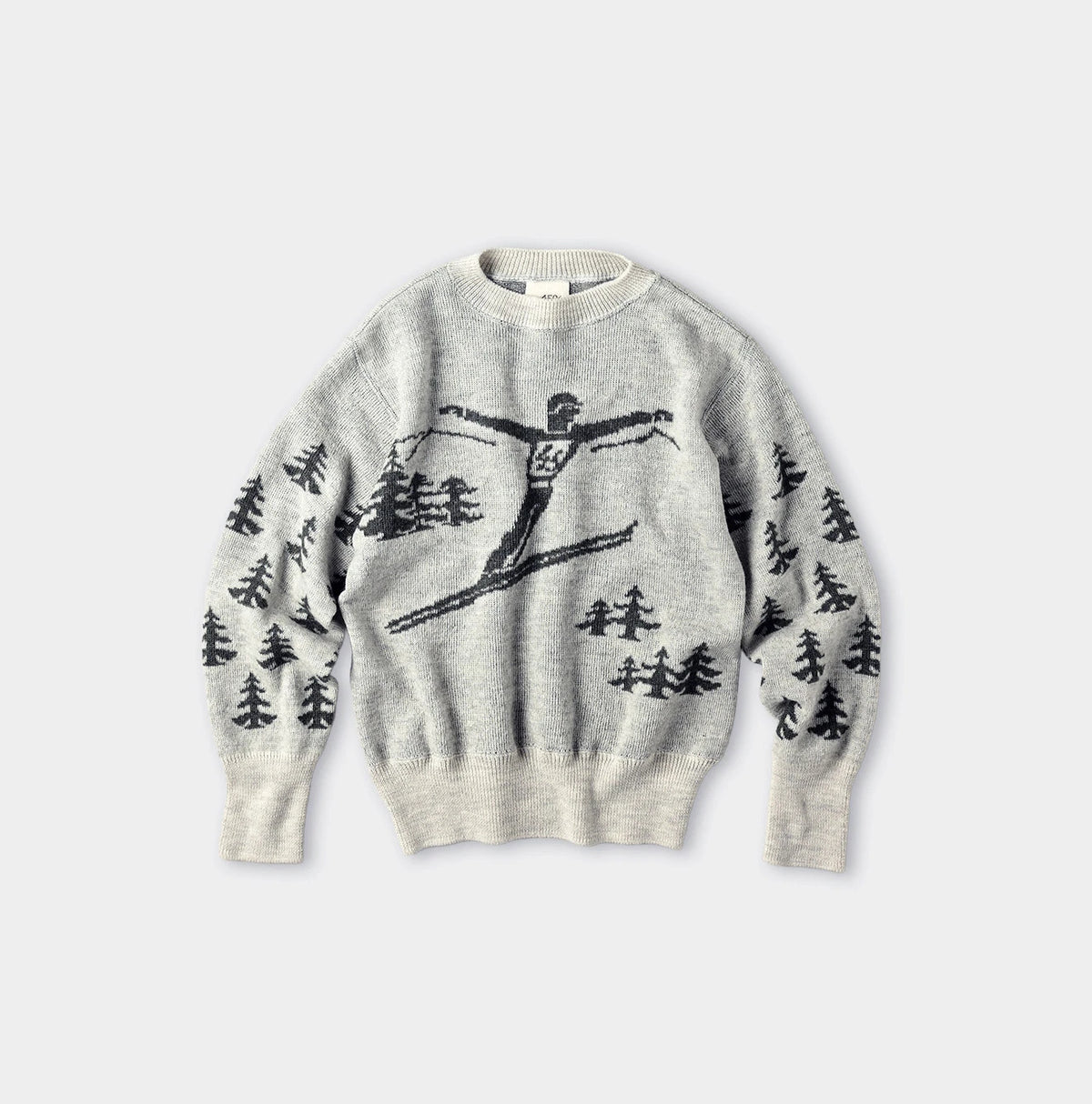 45R Snow Jacquard 908 Knit-sewn Sweater - Image 1