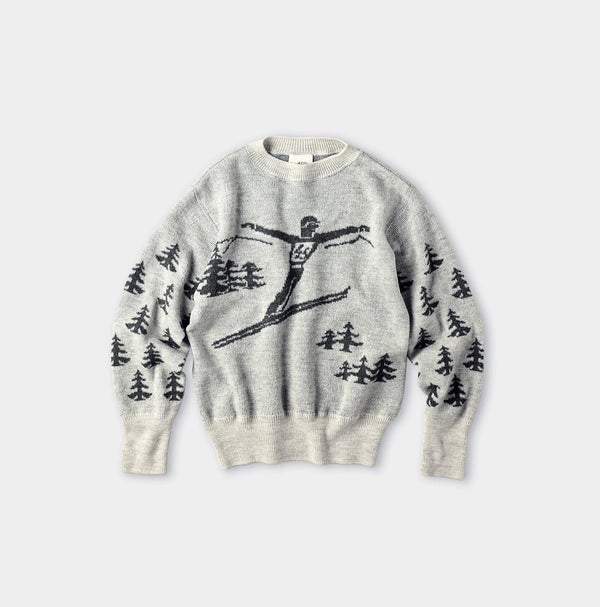 45R Snow Jacquard 908 Knit-sewn Sweater
