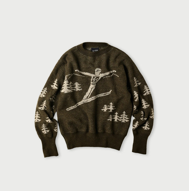 45R Snow Jacquard 908 Knit-sewn Sweater - Image 2
