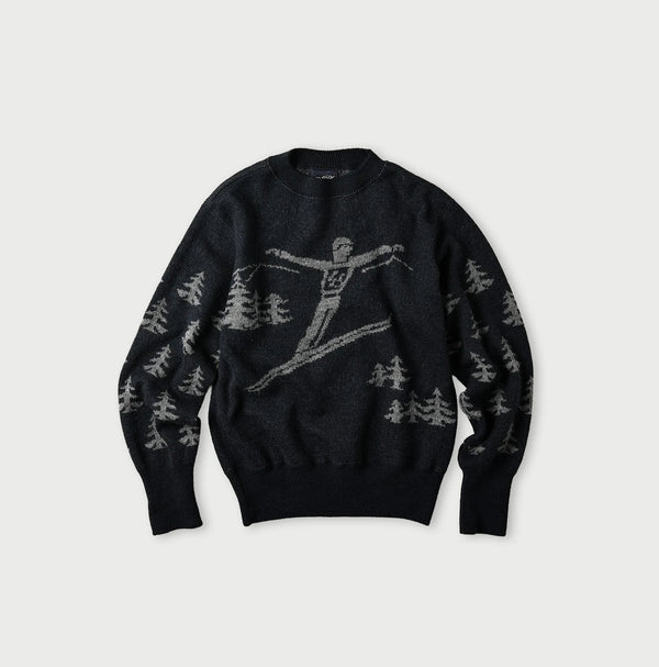45R Snow Jacquard 908 Knit-sewn Sweater