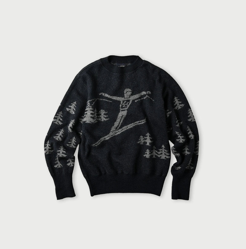 45R Snow Jacquard 908 Knit-sewn Sweater - Image 3