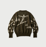 45R Snow Jacquard 908 Knit-sewn Sweater