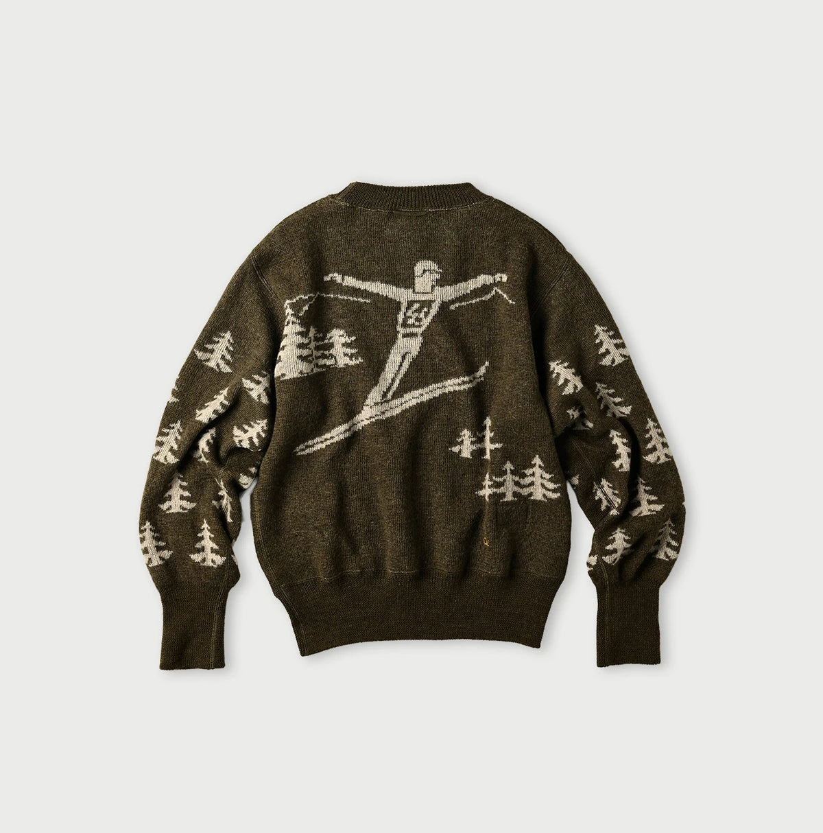 45R Snow Jacquard 908 Knit-sewn Sweater - Image 4