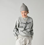 45R Snow Jacquard 908 Knit-sewn Sweater