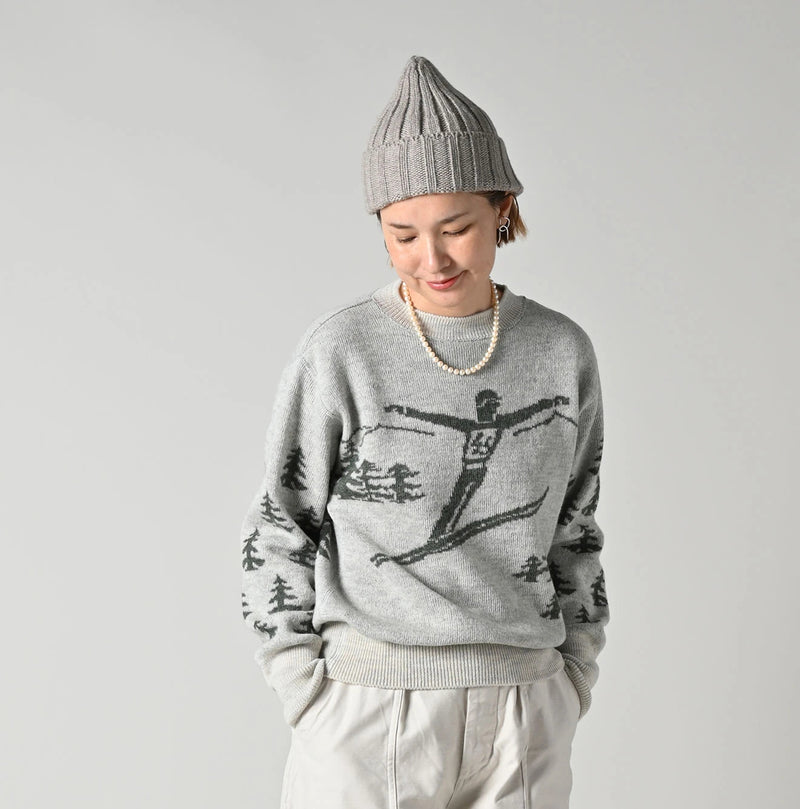 45R Snow Jacquard 908 Knit-sewn Sweater - Image 7
