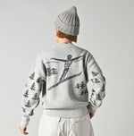 45R Snow Jacquard 908 Knit-sewn Sweater