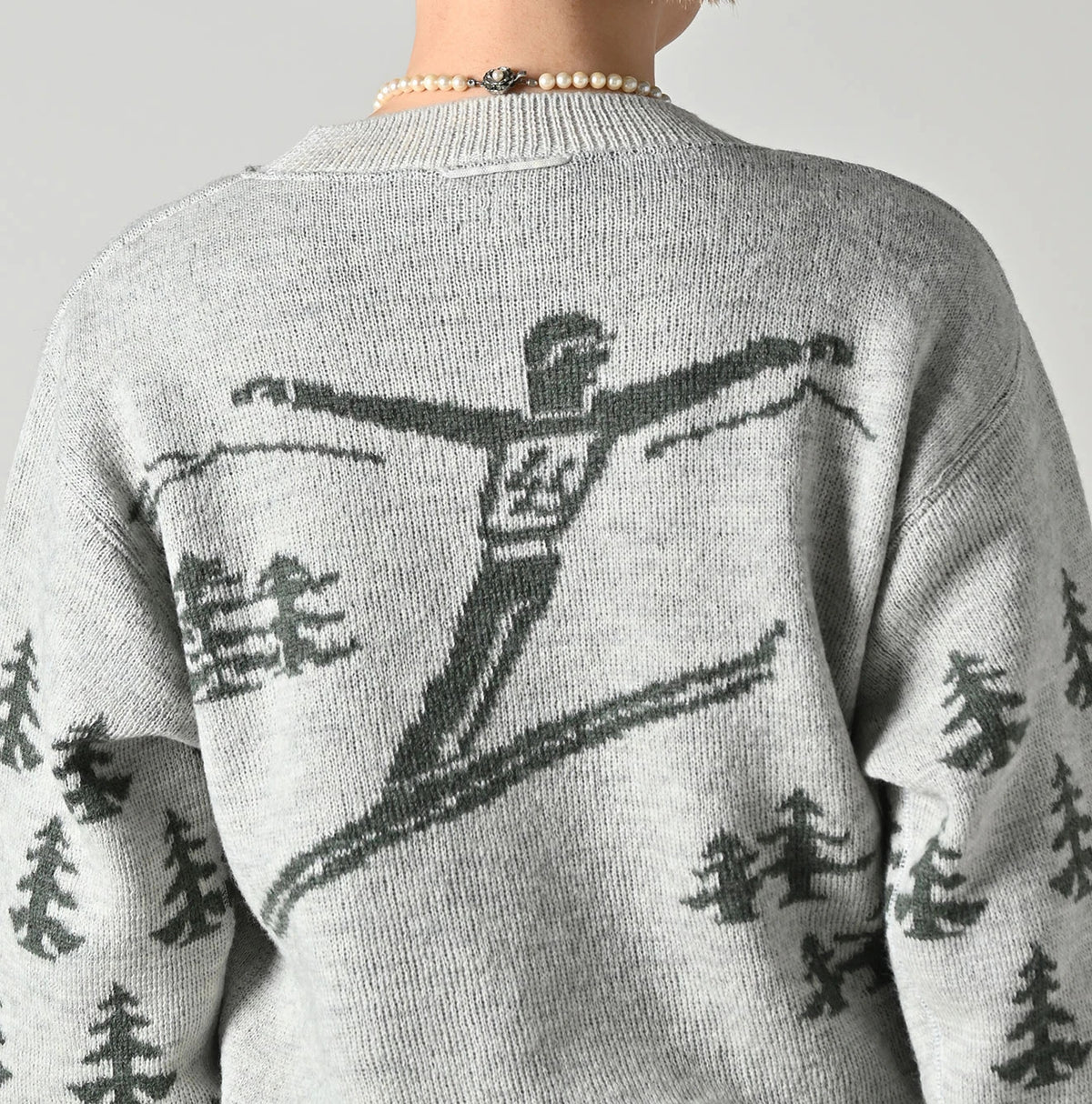 45R Snow Jacquard 908 Knit-sewn Sweater - Image 16