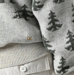 45R Snow Jacquard 908 Knit-sewn Sweater