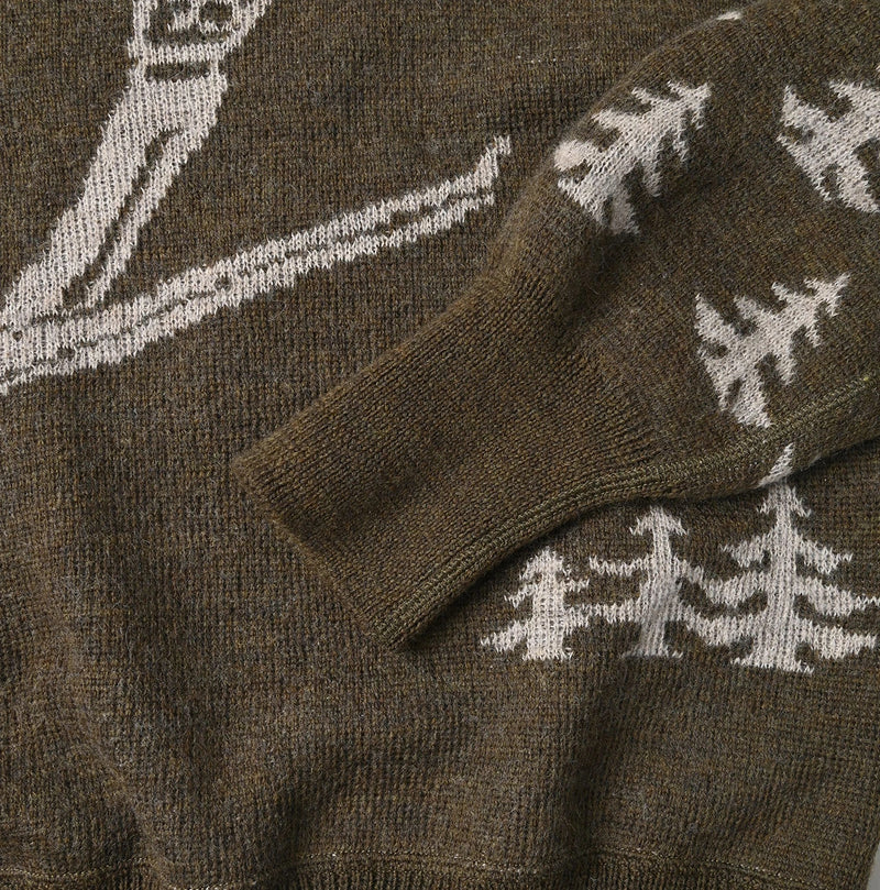 45R Snow Jacquard 908 Knit-sewn Sweater - Image 19