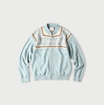 45R Snowflake Jacquard Smooth 908 Knit-sewn Blouson