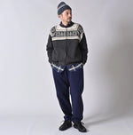 45R Snowflake Jacquard Smooth 908 Knit-sewn Blouson