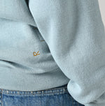 45R Snowflake Jacquard Smooth 908 Knit-sewn Blouson