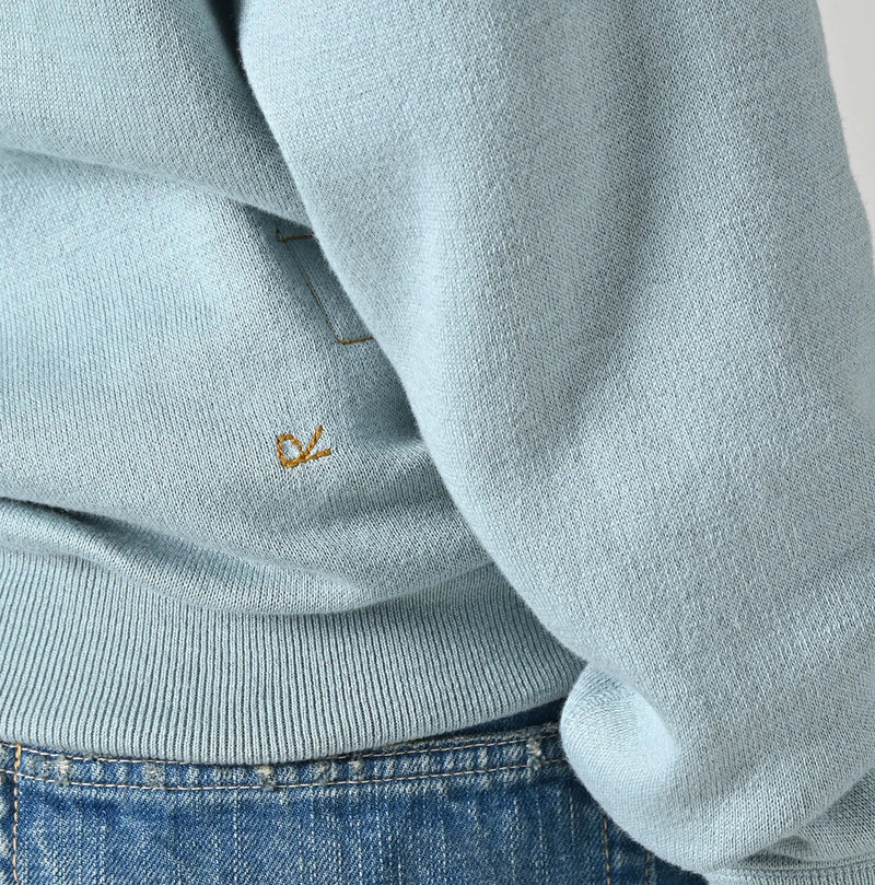 45R Snowflake Jacquard Smooth 908 Knit-sewn Blouson - Image 16
