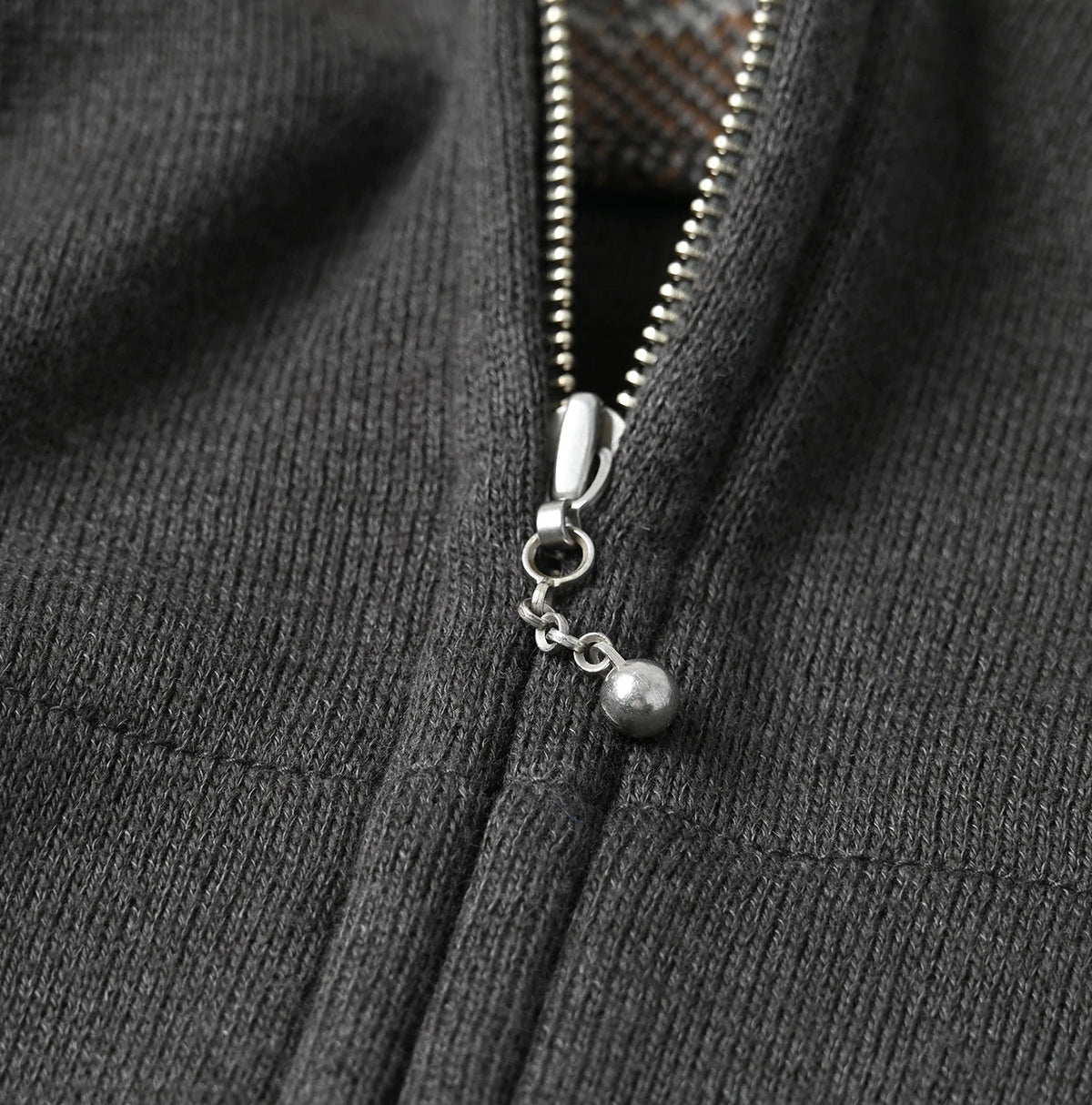 45R Snowflake Jacquard Smooth 908 Knit-sewn Blouson