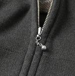 45R Snowflake Jacquard Smooth 908 Knit-sewn Blouson