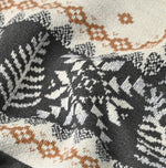 45R Snowflake Jacquard Smooth 908 Knit-sewn Blouson