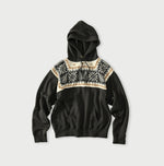 45R Snowflake Jacquard Smooth 908 Knit-sewn Hoodie