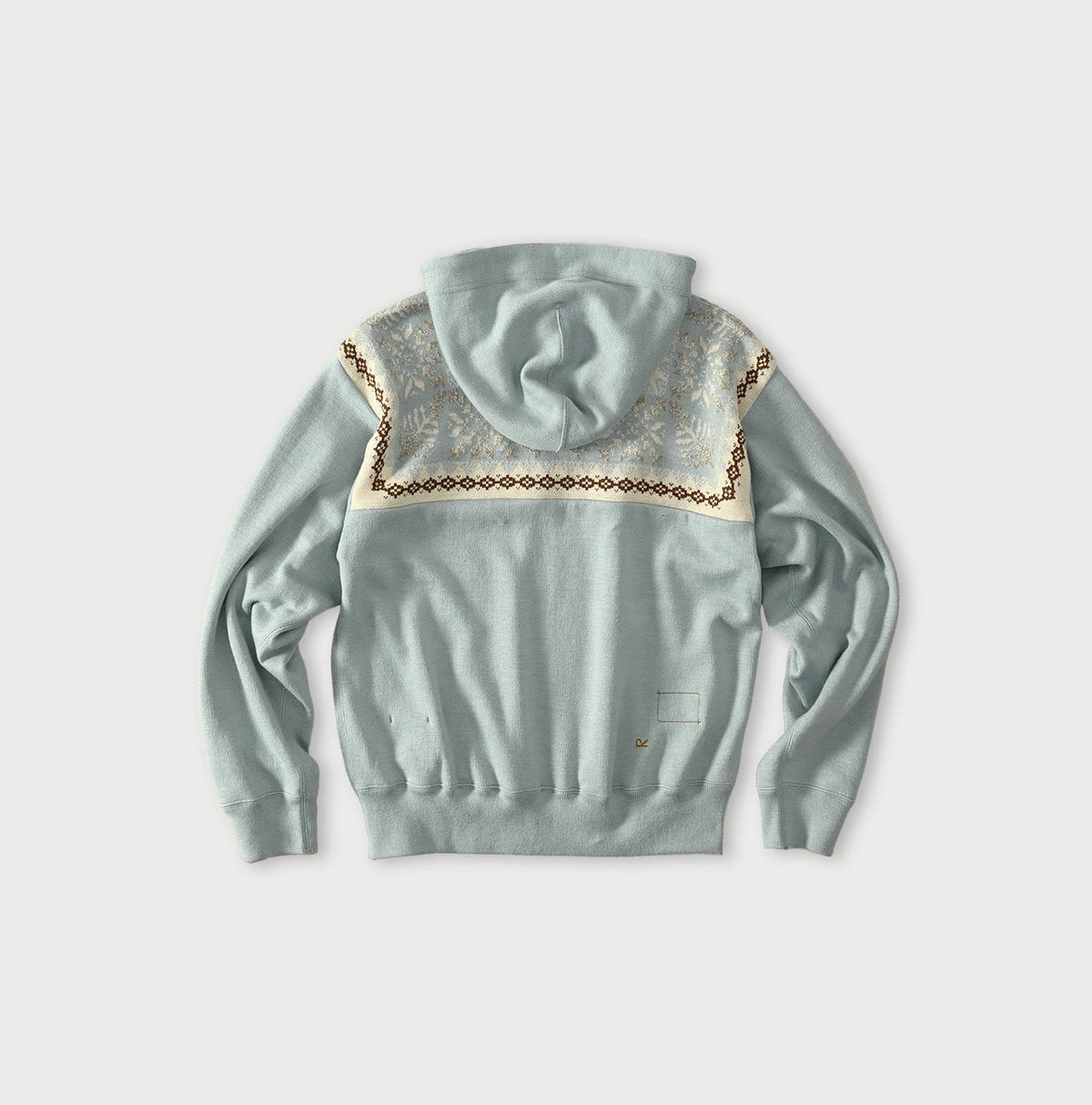 45R Snowflake Jacquard Smooth 908 Knit-sewn Hoodie - Image 10