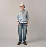 45R Snowflake Jacquard Smooth 908 Knit-sewn Hoodie