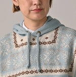 45R Snowflake Jacquard Smooth 908 Knit-sewn Hoodie