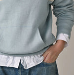 45R Snowflake Jacquard Smooth 908 Knit-sewn Hoodie