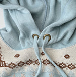 45R Snowflake Jacquard Smooth 908 Knit-sewn Hoodie