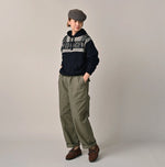 45R Indigo Snowflake Jacquard Smooth 908 Knit-sewn Hoodie