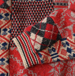 45R Felted Jacquard Patchwork 908 Uma Sweater