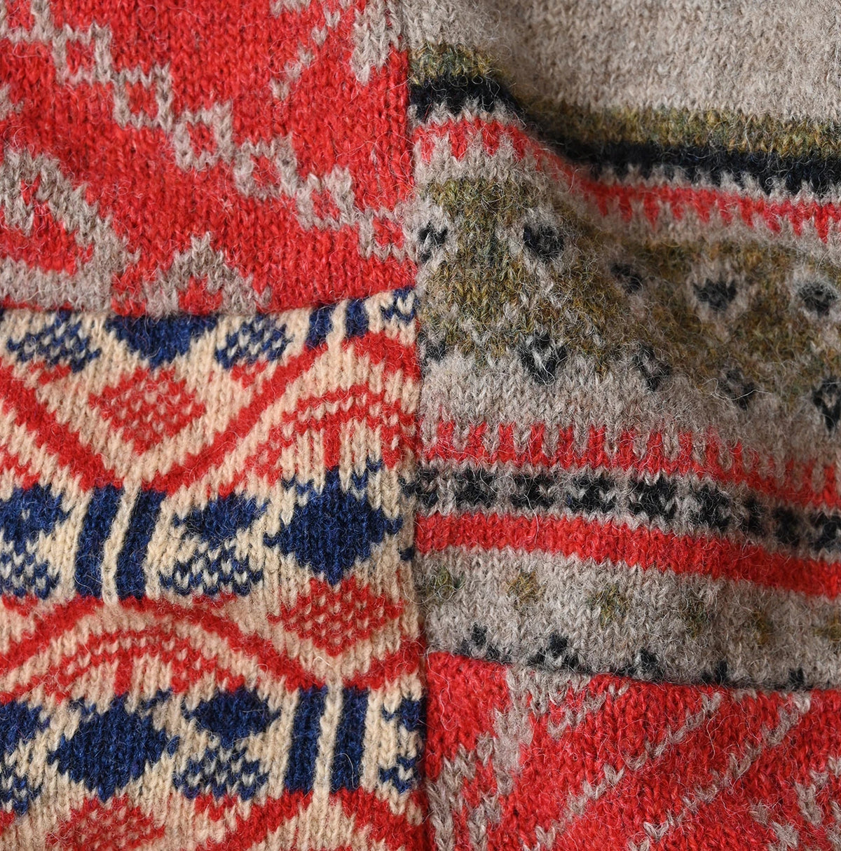 45R Felted Jacquard Patchwork 908 Uma Sweater - Image 23
