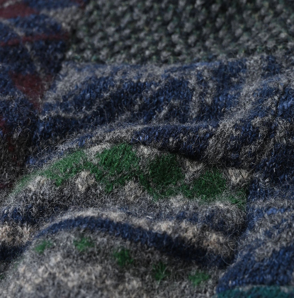 45R Felted Jacquard Patchwork 908 Cardigan - Image 24