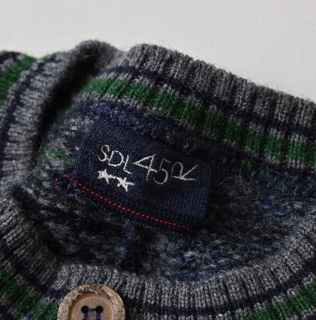 45R Felted Jacquard Patchwork 908 Cardigan