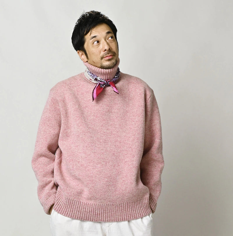 45R Shetland Cashmere 908 Turtleneck - Image 9