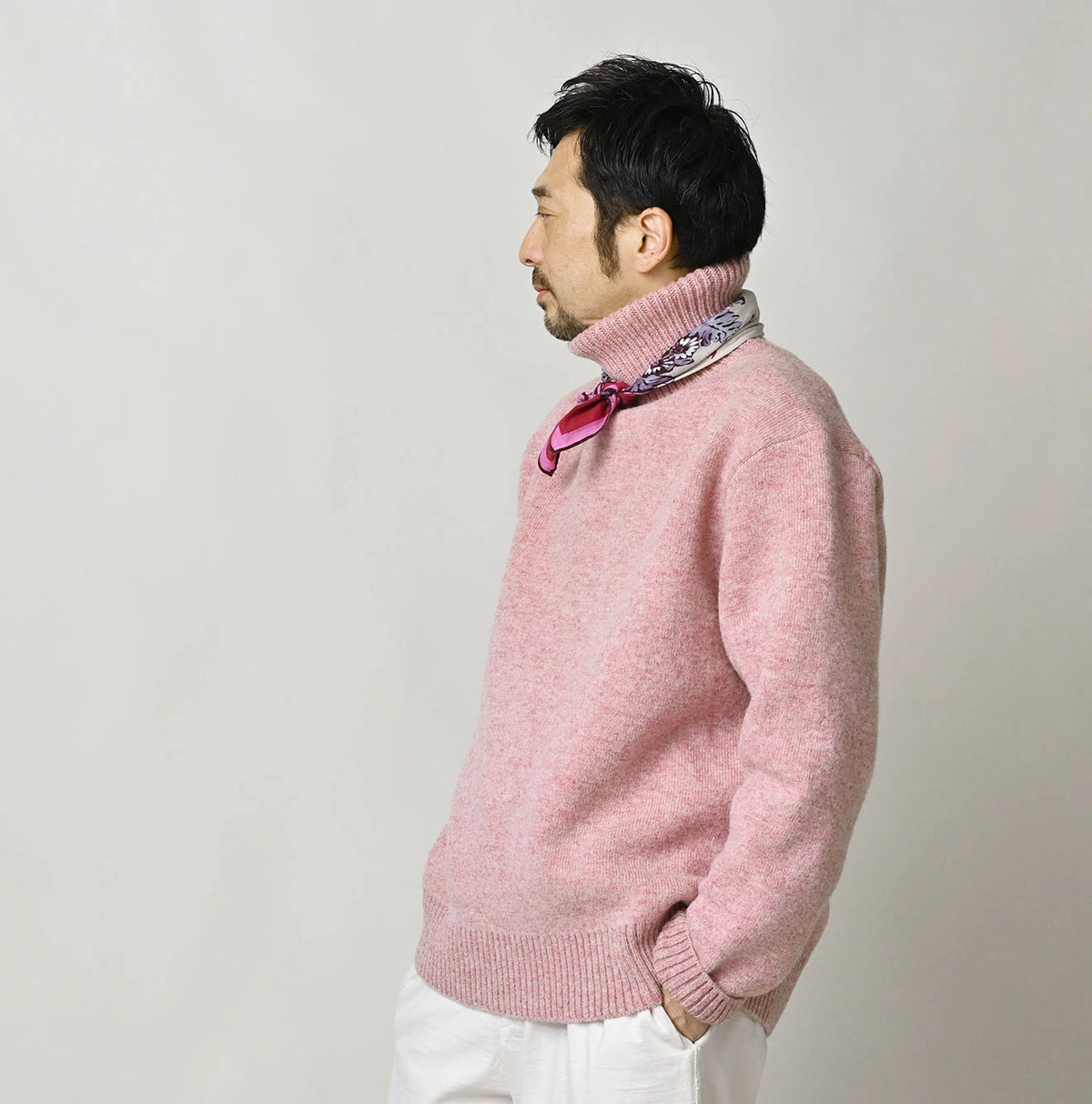 45R Shetland Cashmere 908 Turtleneck - Image 10
