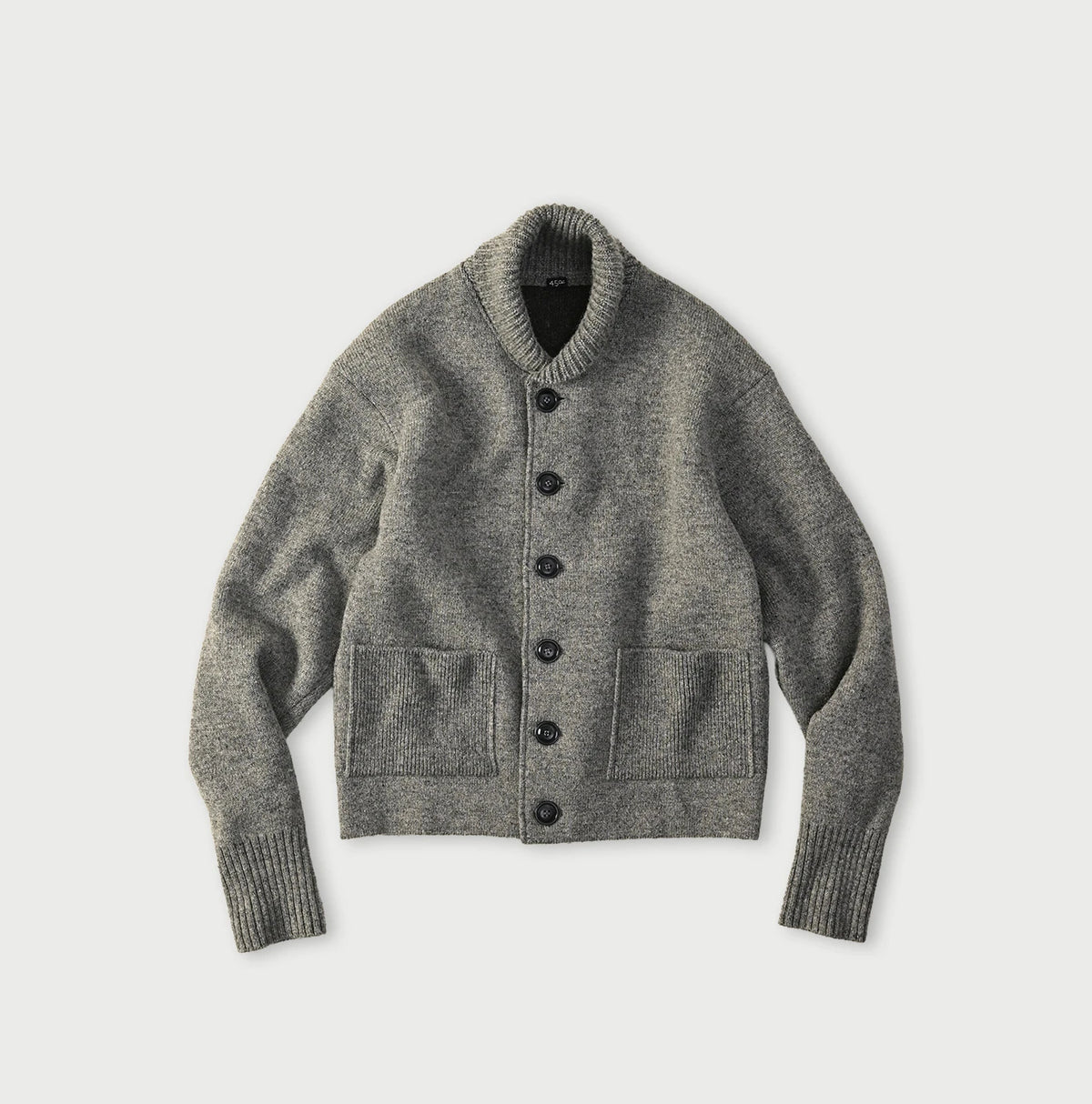 45R Shetland Cashmere 908 Stadium Jacket - Image 2