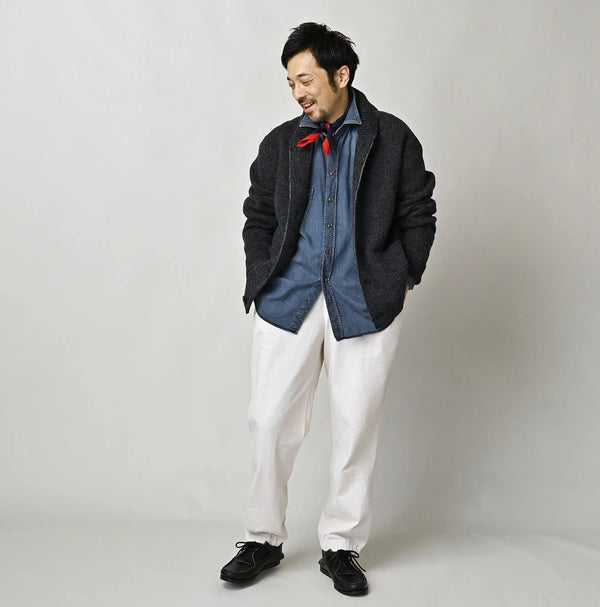45R Shetland Cashmere 908 Stadium Jacket