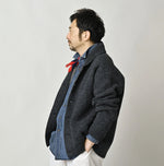 45R Shetland Cashmere 908 Stadium Jacket