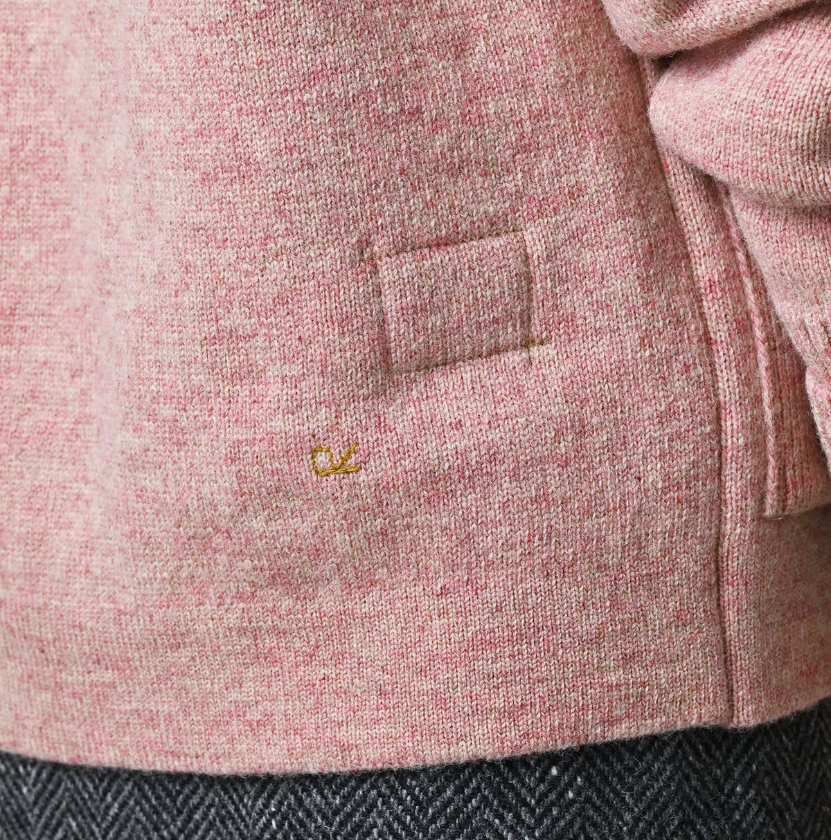 45R Shetland Cashmere 908 Stadium Jacket - Image 16