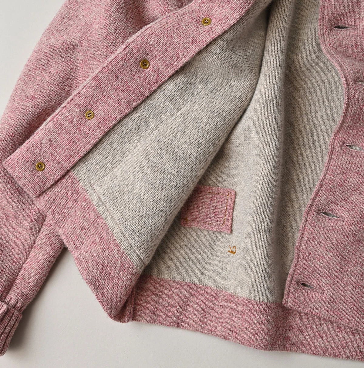 45R Shetland Cashmere 908 Stadium Jacket