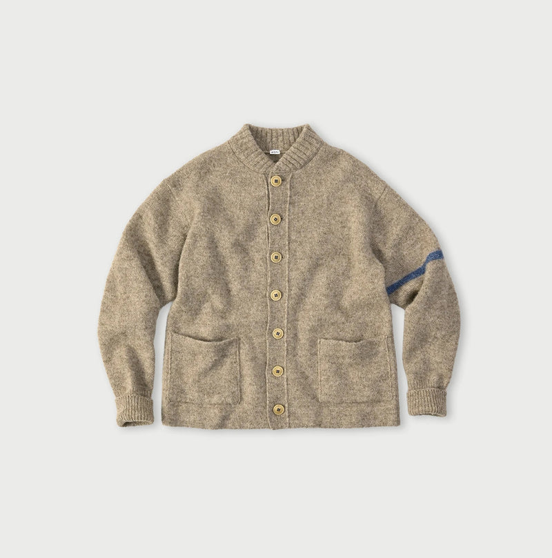 45R Shetland Felted Stadium Jacket - Image 5