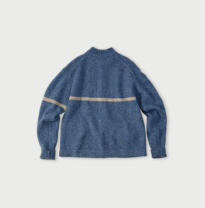 45R Shetland Felted Stadium Jacket - Image 21