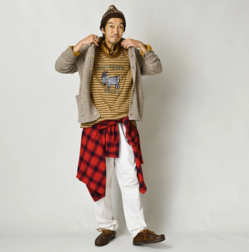 45R Shetland Felted Stadium Jacket - Image 22